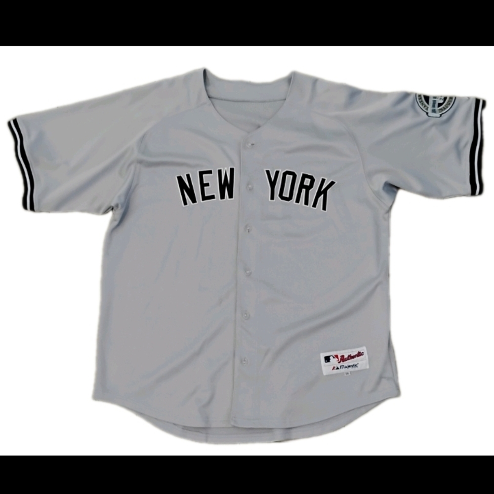 Majestic Gray New York Men's Jersey